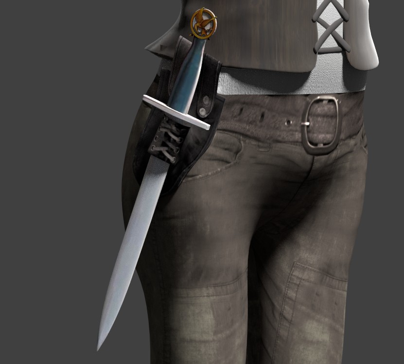 Huntress Dagger + Belt Holder preview image 3